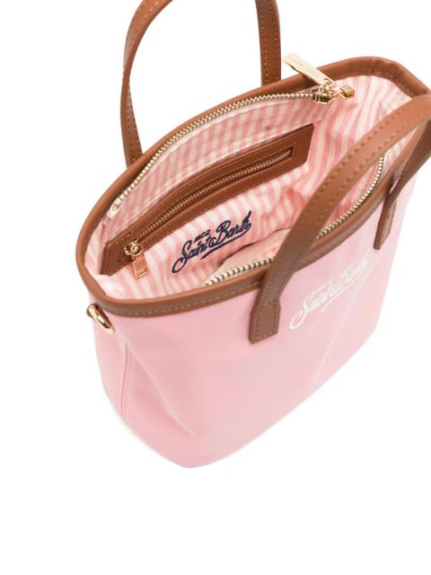 MC2 Saint Barth mini City logo tote bag - Pink