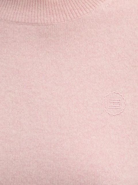 Tommy Hilfiger sweter damski kolor różowy lekki WW0WW43202