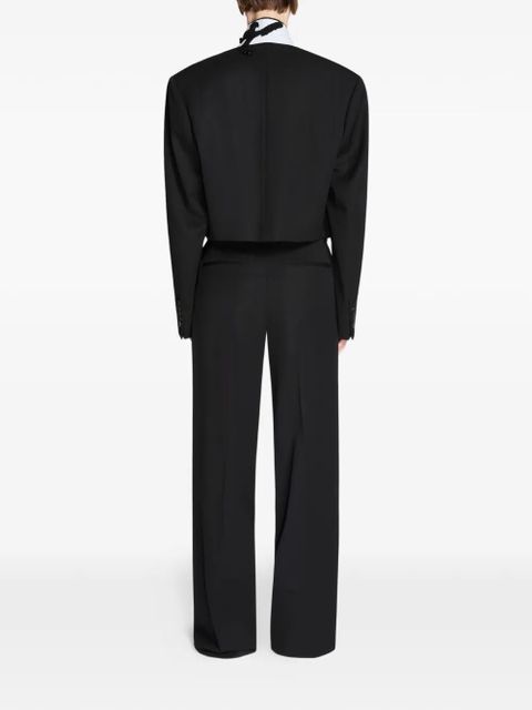 DRIES VAN NOTEN tailored trousers - Black