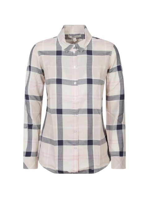 Barbour tartan-print shirt - Neutrals - zdjęcie produktu nr 1