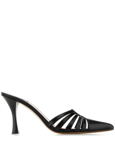 Paris Texas 80mm Nadia mules - Black - zdjęcie produktu nr 1