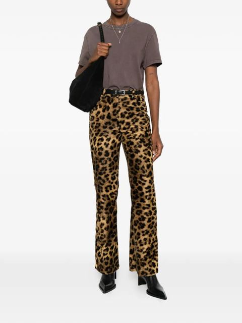 Ba&Sh animal-print trousers - Brown - zdjęcie produktu nr 2