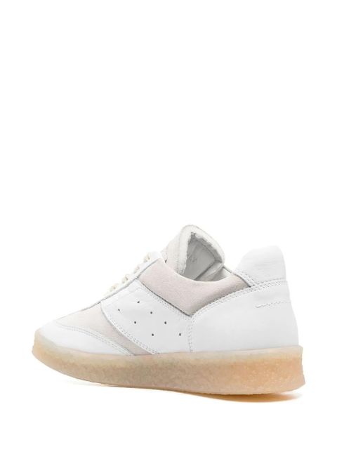 MM6 Maison Margiela panelled low-top sneakers - White