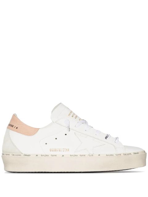 Golden Goose Hi Star leather sneakers - White - zdjęcie produktu nr 1