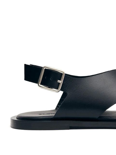 ALOHAS crossover strap sandals - Black
