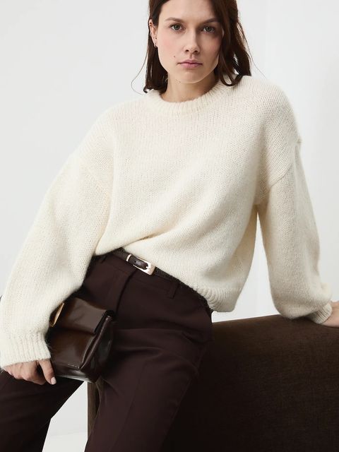 Medicine sweter damski kolor beżowy ciepły - zdjęcie produktu nr 1