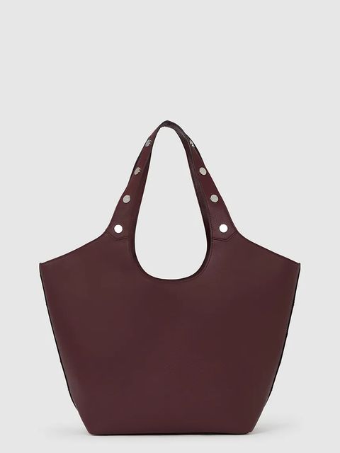 Karl Lagerfeld torebka K/ROCKY kolor bordowy A4W30120 - zdjęcie produktu nr 2