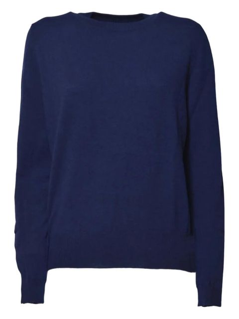 SOLOTRE crew-neck jumper - Blue - zdjęcie produktu nr 1