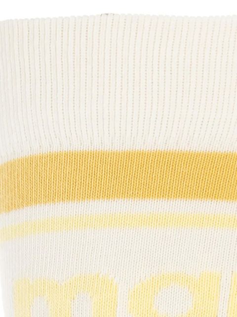 ISABEL MARANT Dona logo-detail socks - Neutrals