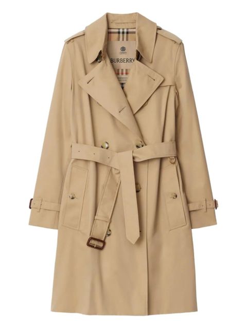 Burberry double-breasted belted trench coat - Neutrals - zdjęcie produktu nr 1
