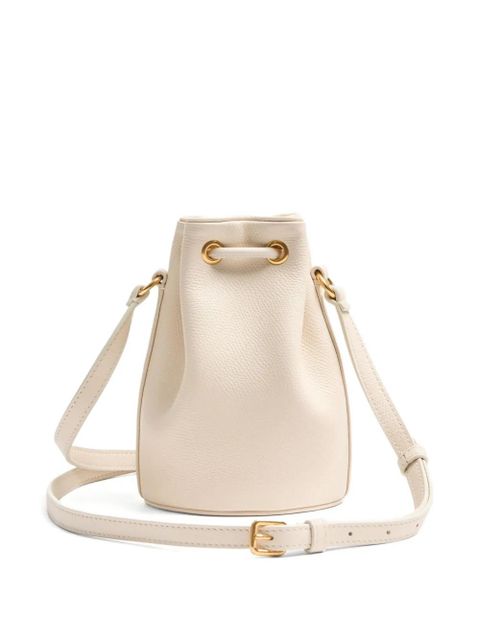 Valentino Garavani mini VLogo Signature bucket bag - Neutrals