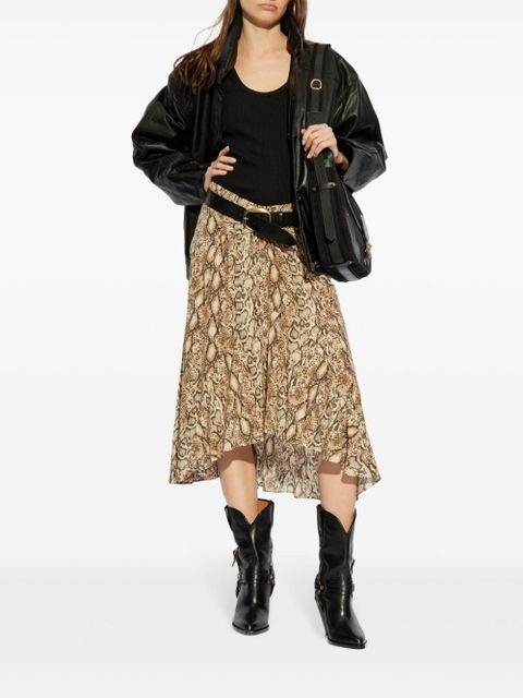 ISABEL MARANT Thea logo-embroidered vest - Black - zdjęcie produktu nr 2