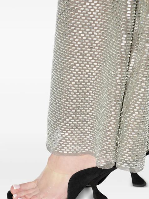 Amina Muaddi Mackenzie sandals - Black