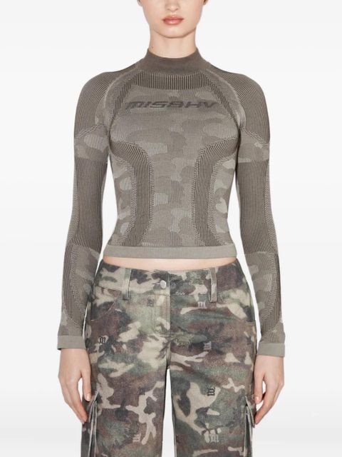 MISBHV camo jacquard long-sleeve top - Grey - zdjęcie produktu nr 1