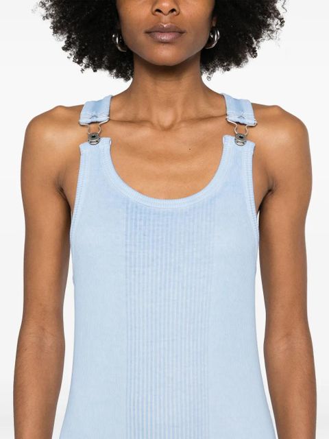 Jean Paul Gaultier cotton maxi dress - Blue