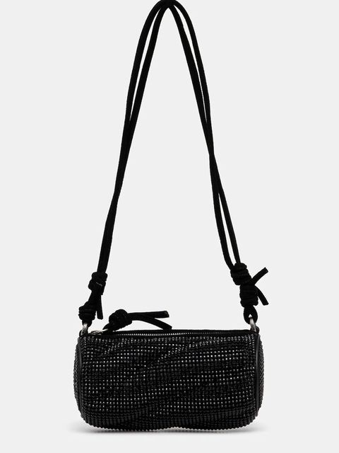 Fiorucci torebka Suede Rhinestone Micro Mella kolor czarny U01FMASL005LE05BK01 - zdjęcie produktu nr 1