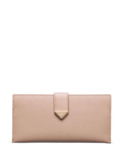 Prada triangle-logo wallet - Pink - zdjęcie produktu nr 1
