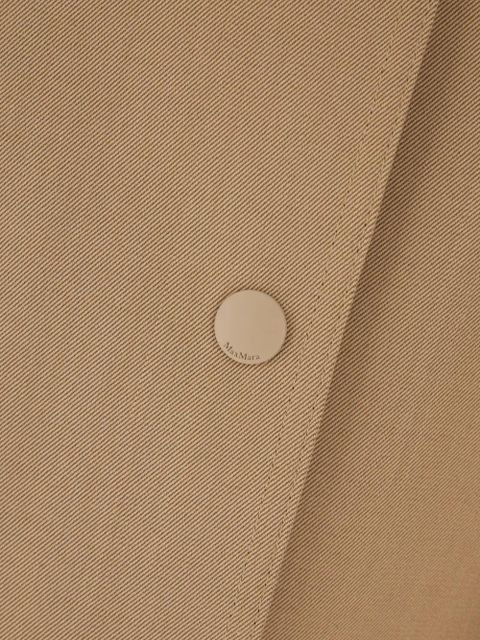 Max Mara belted buttoned jacket - Neutrals