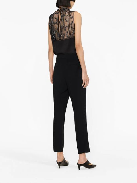 Jil Sander tailored cropped trousers - Black