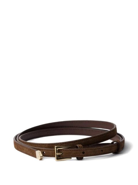 Prada suede belt - Brown - zdjęcie produktu nr 1