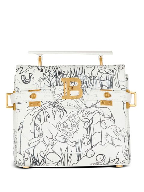 Balmain x Disney B-Buzz graphic-print bag - White