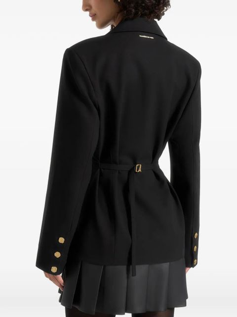 Manière De Voir Nicole pleated mini dress - Black