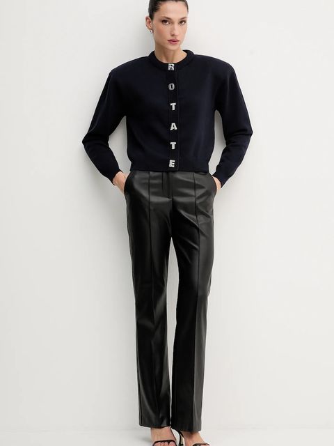 Rotate kardigan damski kolor granatowy 1138542318 - zdjęcie produktu nr 2