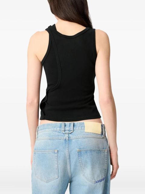 Axel Arigato asymmetric tank top - Black