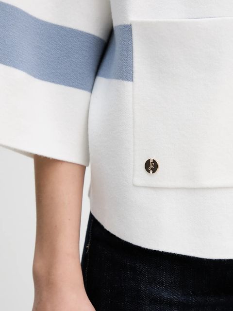 Joseph Ribkoff sweter damski kolor biały lekki 261983