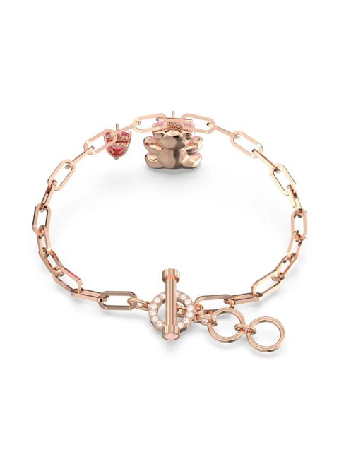 Swarovski Teddy crystal-embellished bracelet - Pink