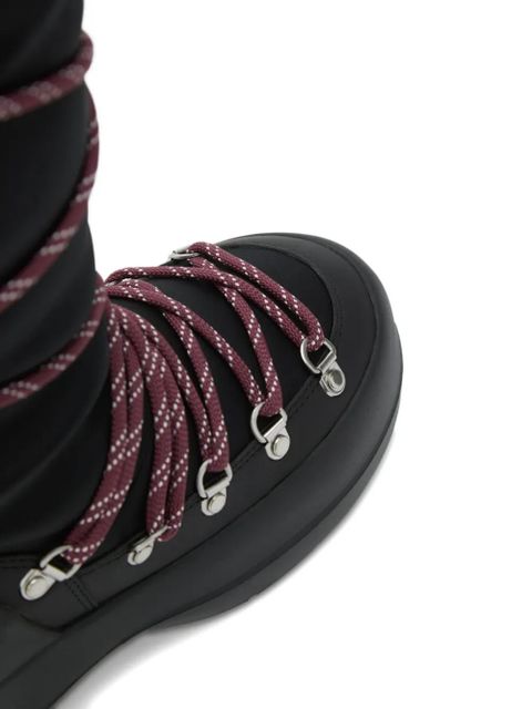 Moon Boot Luna lace-up boots - Black