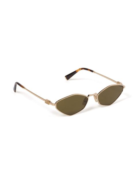 Miu Miu Eyewear Regard sunglasses - Gold