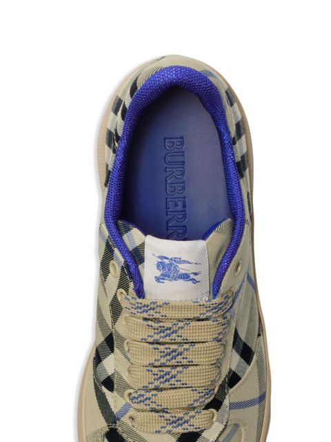 Burberry Terrace checked sneakers - Neutrals - zdjęcie produktu nr 2