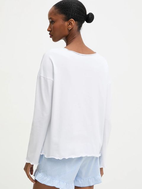 Answear.LAB piżama damska kolor niebieski