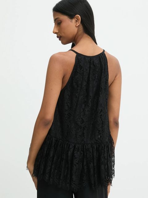 Answear.LAB bluzka damska kolor czarny wzorzysta - zdjęcie produktu nr 2