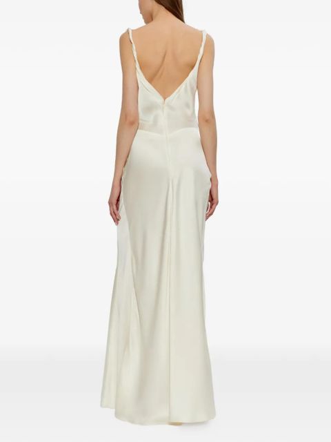 Victoria Beckham Posy sleeveless maxi dress - Neutrals
