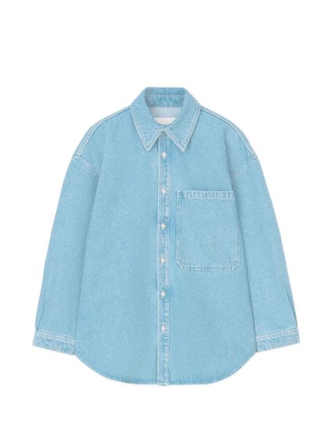 Nanushka pocket denim shirt - Blue - zdjęcie produktu nr 1