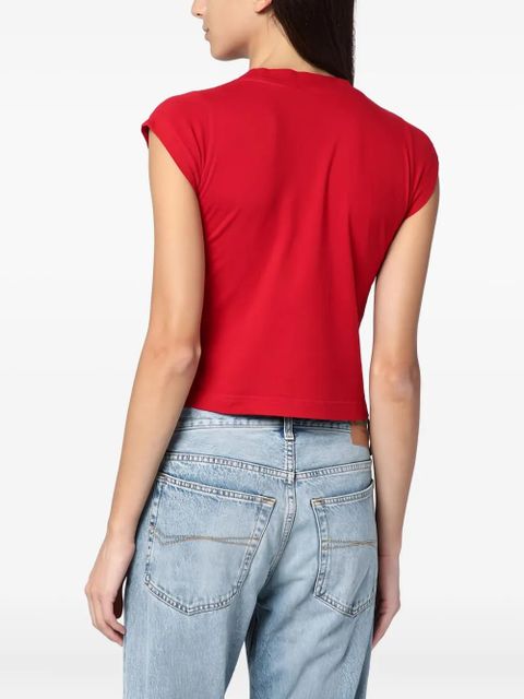 Balenciaga graphic-print short-sleeve t-shirt - Red