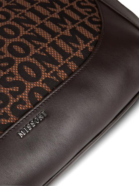 Missoni logo-pattern tote bag - Brown