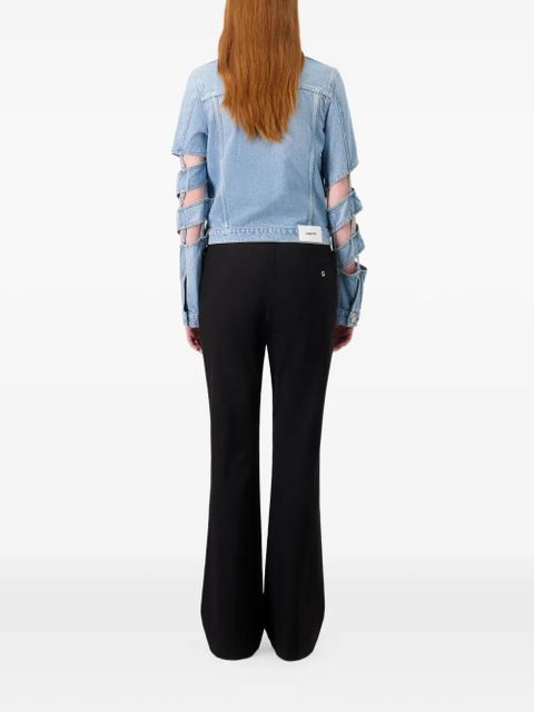 Coperni spiral denim jacket - Blue