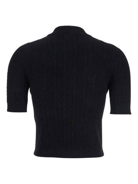 Balmain 4-pocket knitted cardigan - Black - zdjęcie produktu nr 2