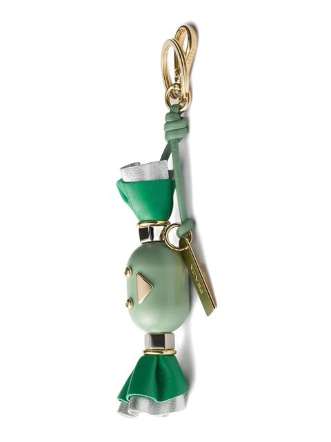 Prada Candy leather keyring - Green - zdjęcie produktu nr 2