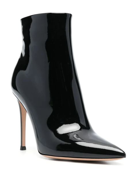 Gianvito Rossi 110mm patent leather boots - Black - zdjęcie produktu nr 2