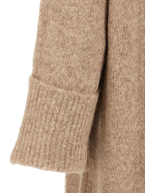 ENTIRE STUDIOS Manhattan turned-up midi dress - Neutrals