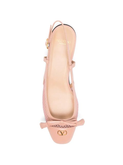 Valentino Garavani tassel ballet flats - Pink