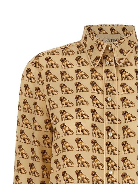 Valentino Garavani Petit Charles-print shirt - Neutrals - zdjęcie produktu nr 2