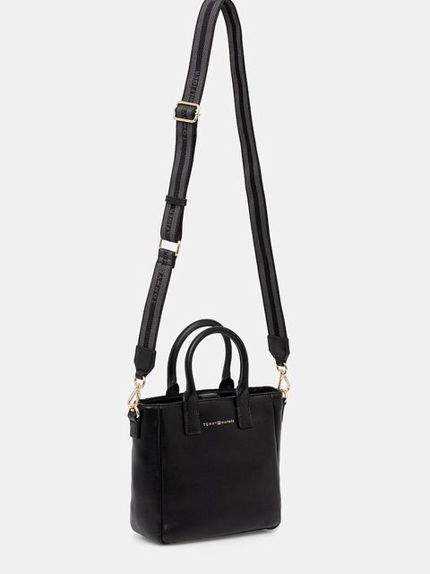 Tommy Hilfiger torebka kolor czarny AW0AW17861 - zdjęcie produktu nr 2