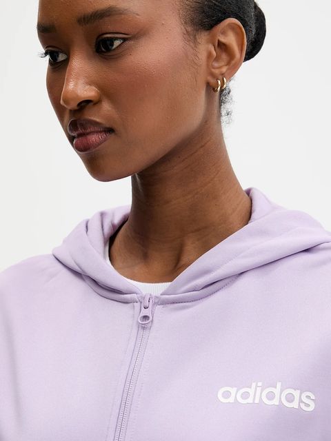 adidas dres Linear damski kolor fioletowy JX0527 - zdjęcie produktu nr 2