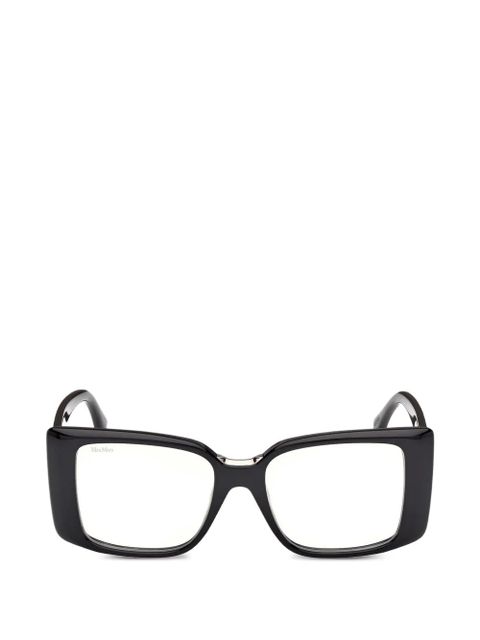 Max Mara Eyewear square-frame glasses - Black - zdjęcie produktu nr 1
