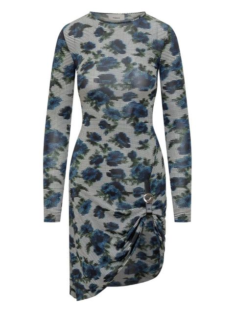 Coperni floral knot midi dress - Blue - zdjęcie produktu nr 1